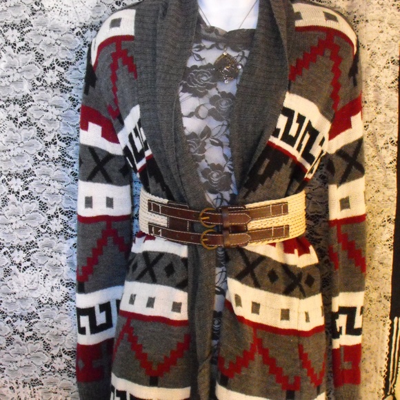 Women's Say What Open Sweater Small - Picture 4 of 7